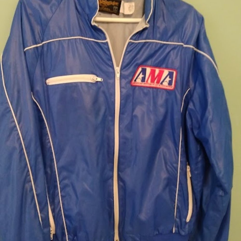 84-85 Vintage AMA Formula Racing Members Jacket